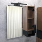 Зеркало шкаф Comforty Штутгарт 75 для ванной комнаты, цвет дуб тёмно-коричневый - Фото 3