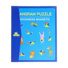 Танграм магнитный «В книжке», 7 деталей, 18×22×1.5 см - Фото 4