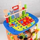 Игровой набор «Столярная мастерская», 89 деталей, 34.7×29.5×31 см - Фото 2