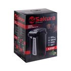 Термопот Sakura SA-1346R, 6 л, 750 Вт, 2 способа подачи воды, красно-чёрный - фото 51333112 Термопот Sakura SA-1346R, 6 л, 750 Вт, 2 способа подачи воды, красно-чёрный - фото 51333112
