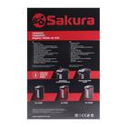 Термопот Sakura SA-1346R, 6 л, 750 Вт, 2 способа подачи воды, красно-чёрный - фото 51333113 Термопот Sakura SA-1346R, 6 л, 750 Вт, 2 способа подачи воды, красно-чёрный - фото 51333113