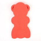 Подкладка для купания макси «Мишка», цвет красный/розовый, 55х30х6см - Фото 9