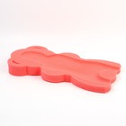 Подкладка для купания макси «Мишка», цвет красный/розовый, 55х30х6см - Фото 10