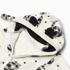 Комбинезон «Енот» Крошка Я, цвет белый, рост 56-62 см - фото 24547631