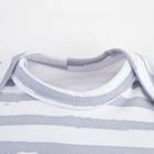 Боди Крошка Я «Полоса», цвет белый, рост 74-80 см - фото 26402526