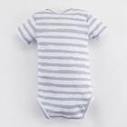 Боди Крошка Я «Полоса», цвет белый, рост 74-80 см - фото 26402529