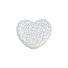Ручка керамическая для мебели BLUMEN HAUS "Сердце", белый - Фото 1
