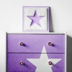 Ручка для мебели BLUMEN HAUS «Звездочёт», лиловый, белый - Фото 2