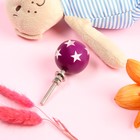 Ручка для мебели BLUMEN HAUS «Звездочёт», лиловый, белый - Фото 5