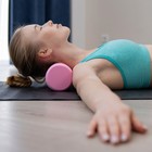 Ролик массажный Sangh, 30×9 см, цвет розовый - Фото 9