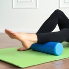 Ролик массажный Sangh, 30×9 см, цвет синий - Фото 7