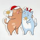 Подарочный набор KAFTAN «Новый год: Merry Catmas» носки р, 36-39 (23-25 см), ёлочная игрушка - Фото 6