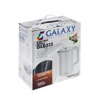 Чайник электрический Galaxy GL 0323, пластик, колба металл , 1.7 л, 2000 Вт, белый - фото 51333162 Чайник электрический Galaxy GL 0323, пластик, колба металл , 1.7 л, 2000 Вт, белый - фото 51333162