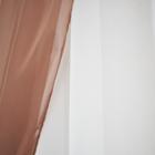 Комплект штор для кухни Witerra Шарм 285х160см, какао-молочный, пэ100% - Фото 4