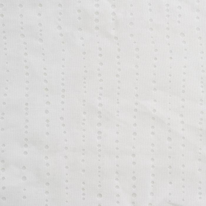 Штора Тюль деворе Капли JYB034 150х275 см, белый, пэ 100%