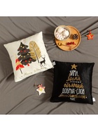 Наволочка декоративная новогодняя «Этель. Merry Christmas» 40×40 см, велюр - Фото 6