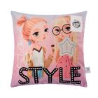Наволочка декоративная Этель «Style» 40х40 см, 100% п/э, велюр - фото 119627258