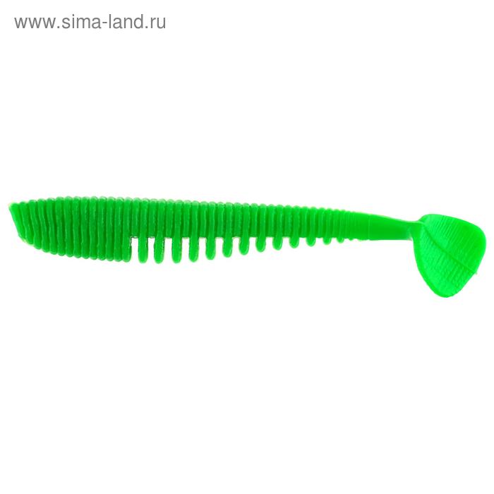 Силиконовая приманка VIKING «Варуна» 88 мм, цвет зелёный, жареный чеснок - Фото 1