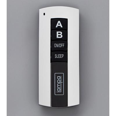 Люстра с ПДУ 5355/350-4-8 4хЕ14 40Вт хром 35х35х27 см