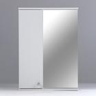 Зеркало-шкаф для ванной комнаты 60, универсальный, 83,2 см х 60 см х 18 см - Фото 2