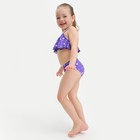 Купальник детский KAFTAN "Be flamazing", рост 98-104 (30), фиолетовый - Фото 4