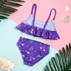 Купальник детский KAFTAN "Be flamazing", рост 98-104 (30), фиолетовый - Фото 6