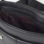 Сумка женская, отдел на клапане, наружный карман, цвет чёрный 5149636