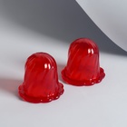 Массажёр антицеллюлитный «Чудо - банка», набор - 2 шт, для чувствительной кожи, 6 × 5,8 см, цвет МИКС - Фото 2