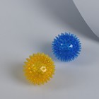 Массажёр «Чудо-мячик», d = 6 см, цвет МИКС - Фото 4