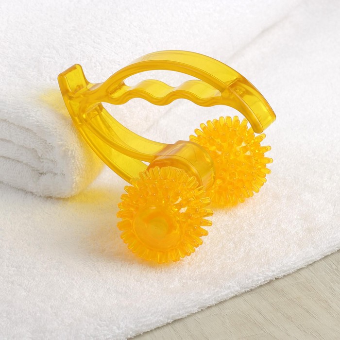 Массажёр «Лидер», 2 колеса, цвет МИКС - Фото 1