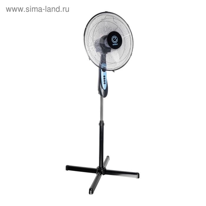 Вентилятор ENERGY ELEGANCE EN-1621, напольный, 40 Вт, 3 скорости, 40 см, чёрный - Фото 1