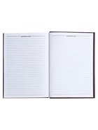 Ежедневник полудатированный Calligrata «Кожа», А5, 192 листа, твёрдая обложка, шёлк, кофейно-коричневый 4949668