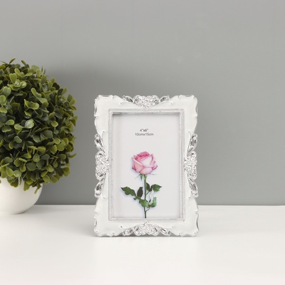 Фоторамка для фото 10×15 см «Три розы», перламутр, 19×13.5×1 см
