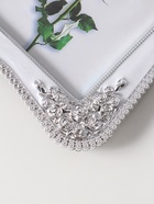 Фоторамка для фото 13×18 см «Розовый сад», пластик под металл, серебро и перламутр, 22×16.7×1.5 см - Фото 7