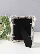 Фоторамка для фото 13×18 см «Розовый сад», пластик под металл, серебро и перламутр, 22×16.7×1.5 см - Фото 8