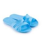 Сланцы пляжные женские, цвет голубой, размер 37 - Фото 1