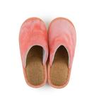 Туфли комнатные женские закрытые, цвет оранжевый, размер 40/41 - Фото 2