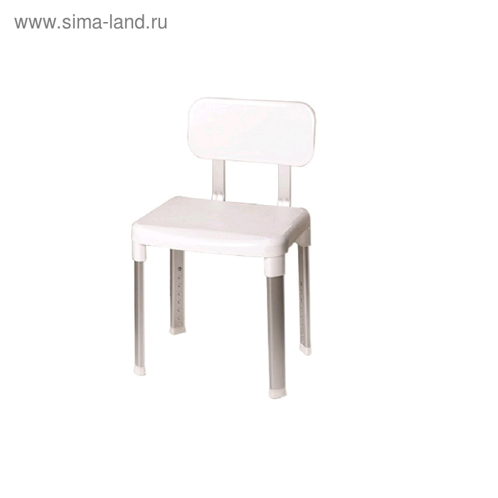 Стул-кресло для ванной и душа, 34х42 см, нагрузка до 130 кг - Фото 1