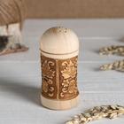 Солонка "Птенчик" (СОЛЬ), 4х9 см, береста (комплект 2 шт) - фото 21085894