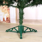 Искусственная ёлка Max Christmas «Никольская», заснеженные кончики, 150 см, d нижнего яруса 90 см, ветки ПВХ отгибаются - фото 6589474