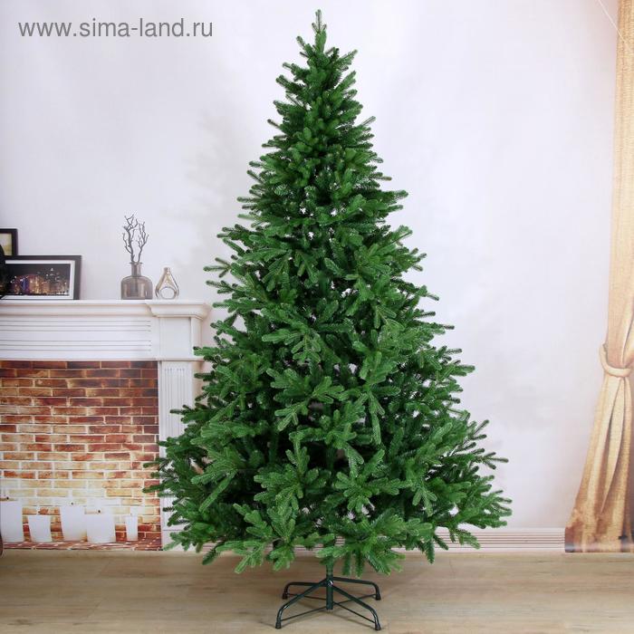 Искусственная ёлка Max Christmas «Севастопольская», 220 см, d нижнего яруса 165 см, ветки смешанные отгибаются - Фото 1
