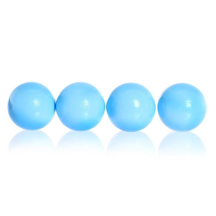 Набор шаров для сухого бассейна 500 штук, цвет светло-голубой - фото 1886499656