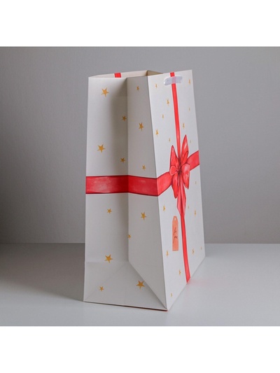 Пакет подарочный ламинированный, упаковка, «For you», XL 49×40×19 см
