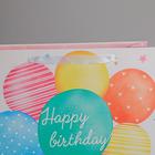 Пакет подарочный ламинированный, упаковка, «Happy birthday», XL 49 х 40 х 19 см - Фото 4