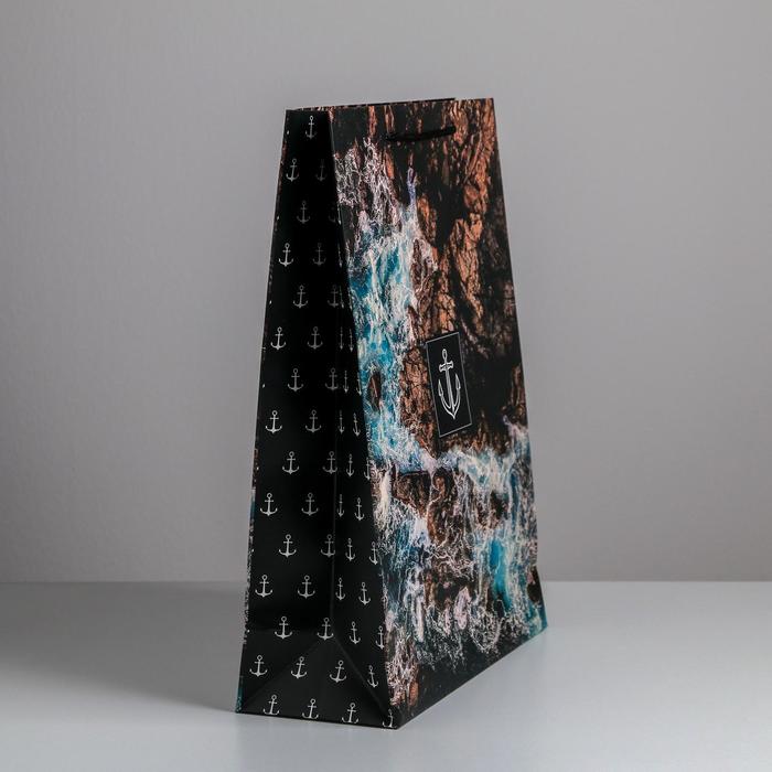 Пакет подарочный ламинированный вертикальный, упаковка, «Море», L 31 х 40 х 11,5 см - фото 1908572431