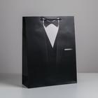 Пакет подарочный ламинированный вертикальный, упаковка, «Стиль», L 31 х 40 х 11,5 см - Фото 2