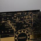 Пакет подарочный ламинированный вертикальный, упаковка, Gold present, M 26 х 30 х 9 см - фото 24010198