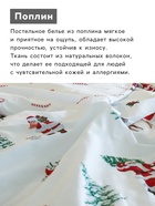 Постельное бельё 2-спальное «Этель. Новогодний лес», поплин - Фото 3
