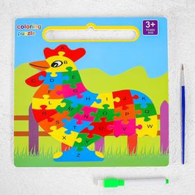 {{photo.Alt || photo.Description || 'Развивающий набор 3в1 «Петушок», раскраска, пазл, планшет, маркер, в пакете'}}