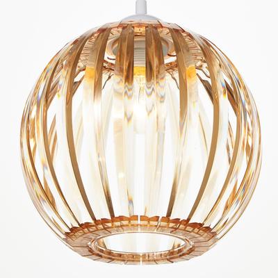 Светильник BayerLux 3330/1, 1хЕ27 15 Вт, коричневый 21×24+60 см